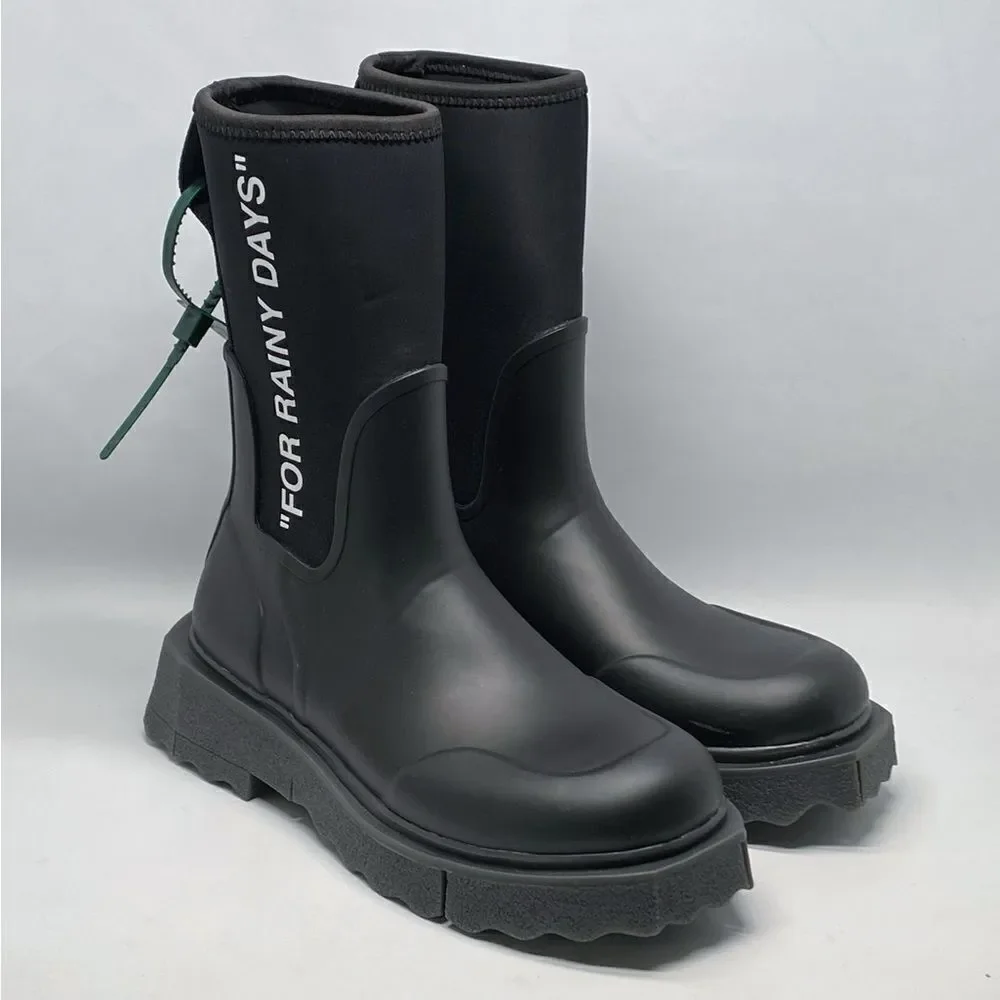 Off-White Sponge Rubber Rain Boots size 41